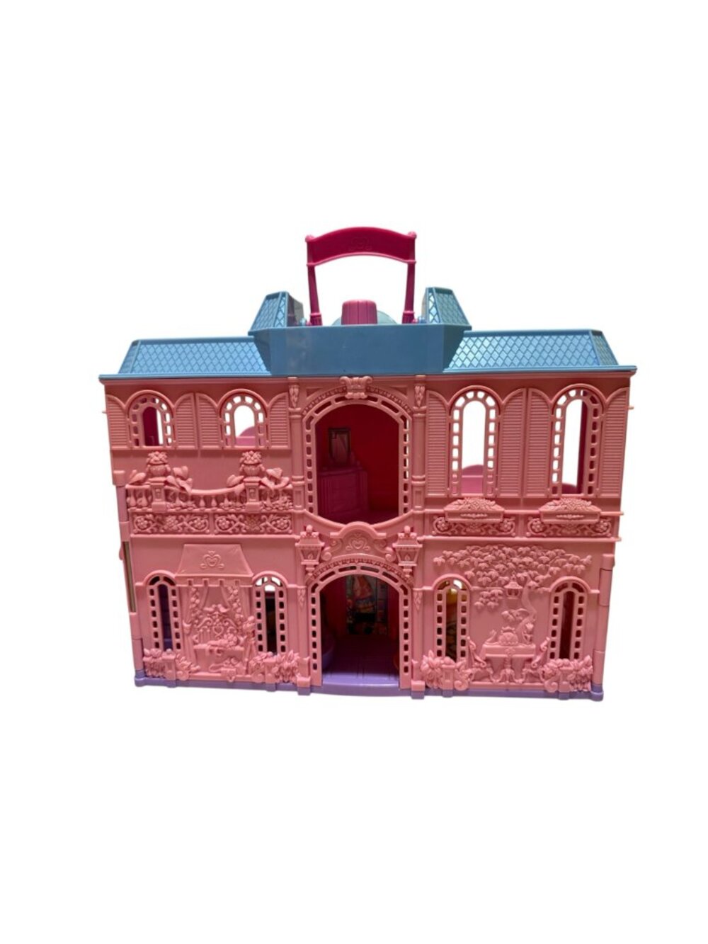 Fisher-Price Loving Family Sweet Streets Hotel with Accessories & Figure 2001 - Picture 3 of 10